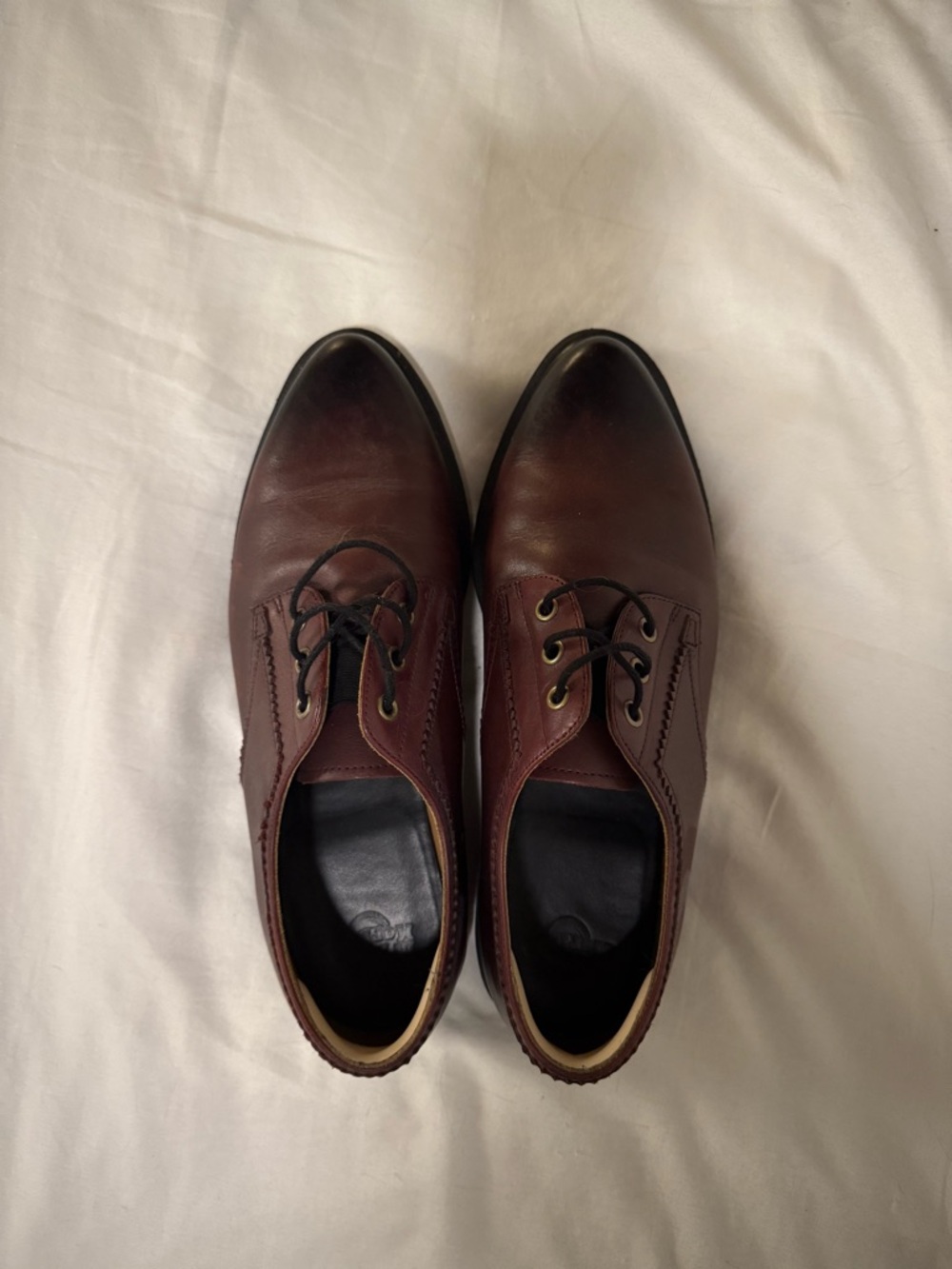 Dr. Martens Smooth Leather 1461 Oxfords in Burgundy